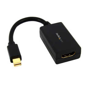 StarTech.com 変換･延長ケーブル ブラック MDP2HDMI [HDMI⇔miniDisplayPort /0.13m] MDP2HDMI