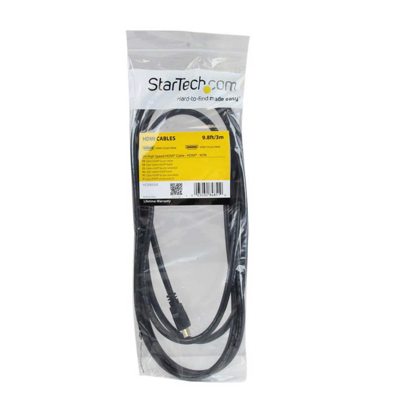 StarTech.com StarTech.com HDMIケーブル [3m /HDMI⇔HDMI /スタンダードタイプ] HDMM3M HDMM3M