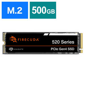 SEAGATE 内蔵SSD PCI-Express接続 FireCuda 520 [500GB /M.2]｢バルク品｣ ZP500GV3A012