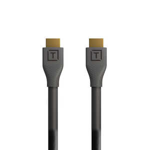 テザーツールズ HDMIケーブル ブラック [0.3m /HDMI⇔HDMI /スタンダードタイプ /4K対応] H2A1-BLK