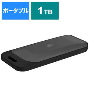 コルセア　CORSAIR 外付けSSD USB-C＋USB-A接続 ［1TB /ポータブル型] CSSD-EX100U1TB