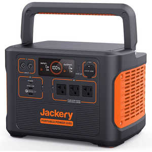 JACKERY ポータブル電源 1500 [1534Wh /7出力 /ソーラーパネル(別売)]  PTB152