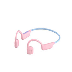 MYFIRSTJAPAN ブルートゥースイヤホン 耳かけ型 エア伝達キッズイヤホン ［ワイヤレス(ネックバンド) /Bluetooth対応］ ピンク FH8506SA-PK01