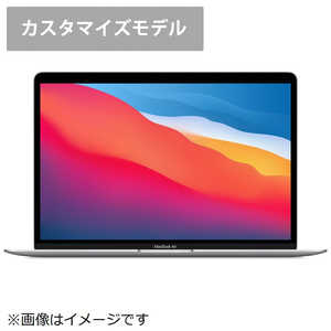 アップル (日本語(JIS)キーボード カスタマイズモデル)13インチMacBook Air： 8コアCPUと7コアGPUを搭載したApple M1チップ 256GB SSD シルバー MGN93JA/CTO