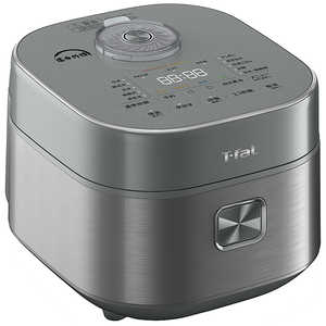 T-fal ザ・ライス 炊飯器 5.5合 遠赤外線IH炊飯器 メタリック RK880CJP