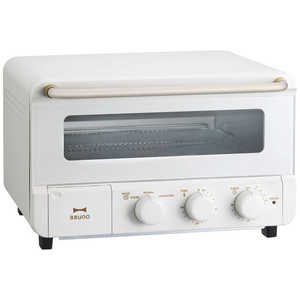 BRUNO　ブルーノ オーブントースター スチーム＆ベイクトースター 1350W/食パン４枚 ホワイト BOE067-WH