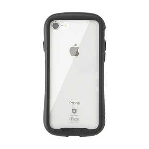 HAMEE iPhone SE 第3・2世代 4.7インチ/ iPhone 8/7専用 iFace Reflectionハイブリッドガラスケース(ブラック) 41-907108(ブラック)
