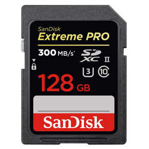 サンディスク SDXCカード エクストリーム プロ (128GB/Class10) SDSDXDK-128G-JNJIP