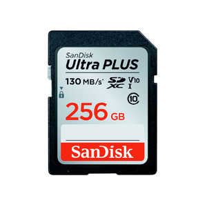 サンディスク SDXCカード Ultra PLUS(ウルトラ プラス) SDSDUW3-256G-JNJIN