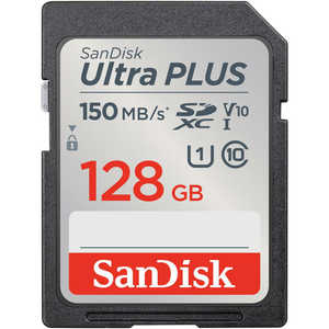 サンディスク SDXCカード Ultra PLUS (Class10/128GB) SDSDUWC128GJN3IN
