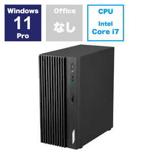 MSI デスクトップ ［モニター無し /intel Core i7 /メモリ：16GB /SSD：1TB /2024年2月］ PRO-DP180-14-264JP