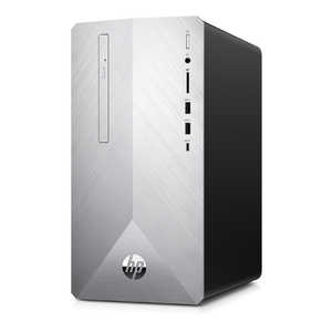 HP デスクトップパソコン　ブラッシュドシルバー 6DW08AA-AAMA