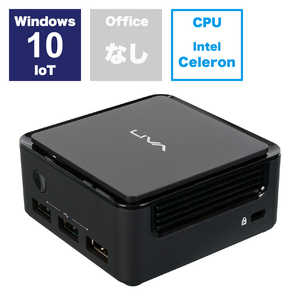 ECS ミニPC ［モニター無し /intel Celeron /メモリ：4GB /eMMC：64GB］ LIVAQ3D-4/64-W10IoT-N4500