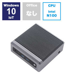 MAXTANG デスクトップパソコン NX-N100 ［モニター無し /メモリ：8GB /SSD：128GB］ NX-N100-8/128-W10IoT-N100WB