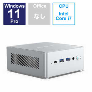 MINISFORUM NAB632/512W11Pro(12650H) ミニPC ［モニター無し /intel Core i7 /メモリ：32GB /SSD：512GB］ NAB6 NAB6-32/512-W11Pro(12650H)