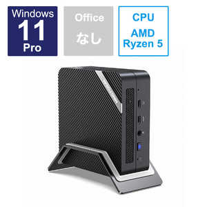 MINISFORUM 小型デスクトップパソコン ［モニター無し /AMD Ryzen5 /メモリ：8GB /SSD：256GB］ UM450 UM450-8/256-W11Pro(4500U)