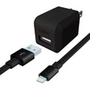 ラディウス iPhone/iPod対応 AC充電器 +Lightning-USBケーブル AL-ADA61K