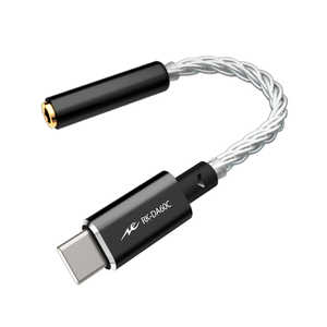 ラディウス 小型ポータブルDACアンプ(USB Type-C、φ3.5mm stereo mini jack) ブラック [ハイレゾ対応 /DAC機能対応] RK-DA60CK