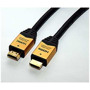 ホーリック HDMIケーブル ゴールド [10m /HDMI⇔HDMI /スタンダードタイプ /4K対応] HDM100-903GD