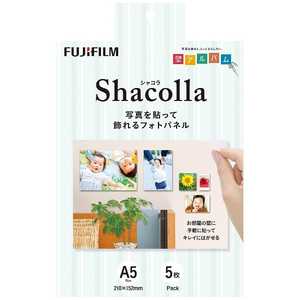 富士フイルム　FUJIFILM シャコラ(shacolla)壁タイプ 5枚パック A5サイズ WDKABEALA5S5P