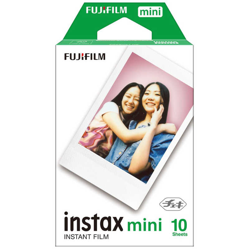 富士フイルム　FUJIFILM 富士フイルム　FUJIFILM チェキ インスタントカラーフィルム instax mini 1パック(10枚入) INSTAXMINIJP1 INSTAXMINIJP1