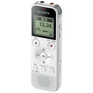ソニー　SONY ICレコーダー ホワイト [4GB /ワイドFM対応] ICD-PX470F (W)