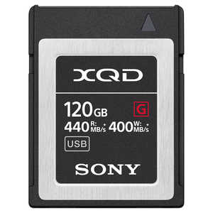 ソニー　SONY XQDカード Gシリーズ (120GB ) QD-G120F