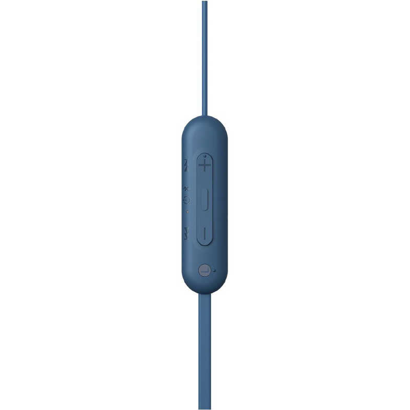 ソニー　SONY ソニー　SONY ブルートゥースイヤホン ブルー  [リモコン・マイク対応/防滴＆ネックバンド/Bluetooth] WI-C100-LZ WI-C100-LZ