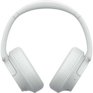 ソニー　SONY ブルートゥースヘッドホン ホワイト［リモコン・マイク対応 /Bluetooth /ノイズキャンセリング対応］ WH-CH720N WC