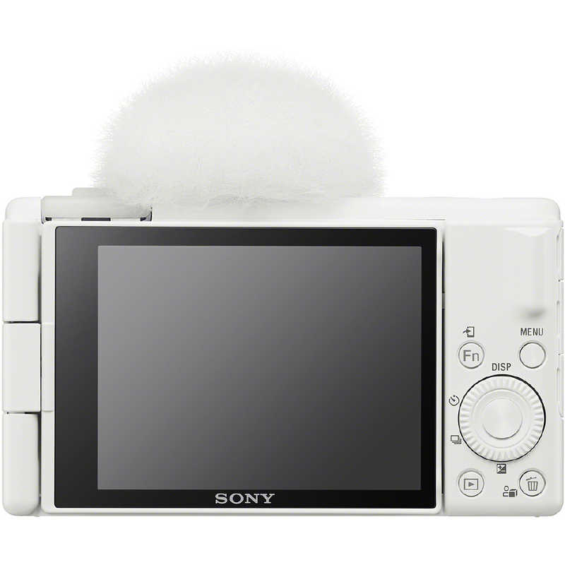 ソニー　SONY ソニー　SONY コンパクトデジタルカメラ VLOGCAM ZV-1F ホワイト VLOGCAM ZV-1F ホワイト