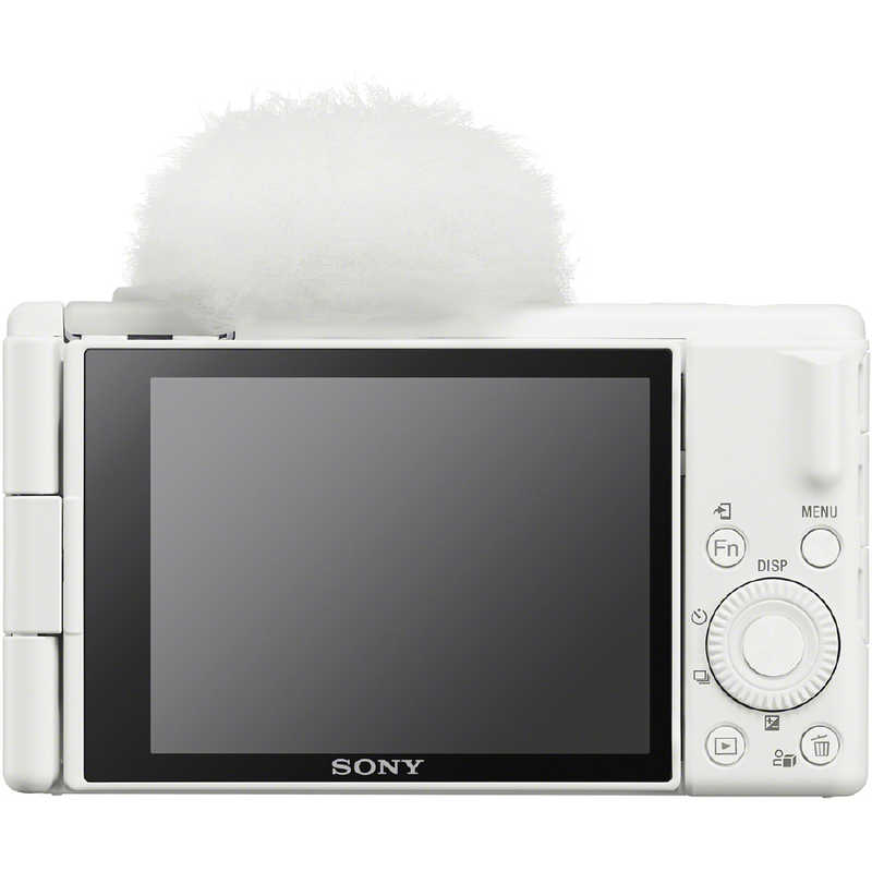 ソニー　SONY ソニー　SONY コンパクトデジタルカメラ VLOGCAM ZV-1 II W ホワイト VLOGCAM ZV-1 II W ホワイト
