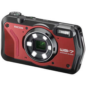 リコー　RICOH 【アウトレット】コンパクトデジタルカメラ WG-7 レッド