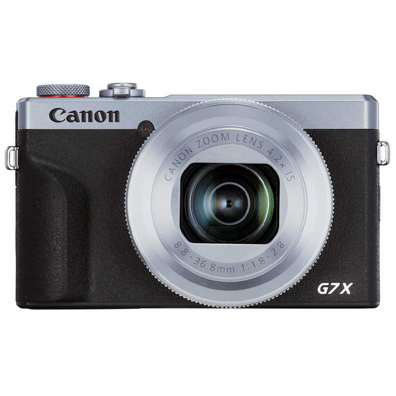 キヤノン　CANON キヤノン　CANON コンパクトデジタルカメラ PowerShot G7X Mark III シルバー PowerShot G7X Mark III シルバー