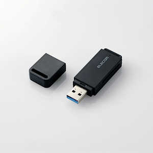 エレコム　ELECOM メモリリーダライタ USB3.0対応 直挿し SD系専用 (ブラック) MR3-D011XBK