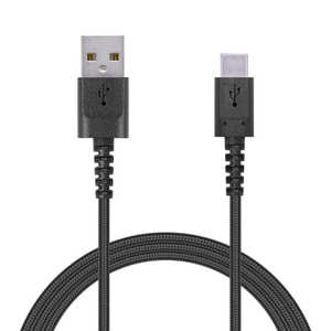 エレコム　ELECOM スマートフォン用USBケーブル USB(A-C) 認証品 高耐久 1.2m ブラック MPA-ACS12NBK