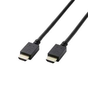 エレコム　ELECOM HDMIケーブル Premium HDMI ブラック [1m /HDMI⇔HDMI /スタンダードタイプ /4K対応] CAC-HDP10BK