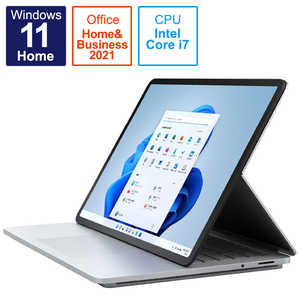 マイクロソフト　Microsoft 【アウトレット】Surface Laptop Studio プラチナ [14.4型 /Windows11 Home /intel Core i7 /メモリ：32GB /SSD：2TB] AI2-00018