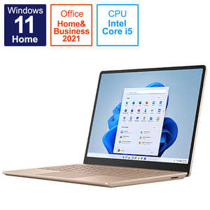 マイクロソフト　Microsoft Surface Laptop Go 2 サンドストーン [intel Core i5 /メモリ：8GB /SSD：128GB] 8QC-00054