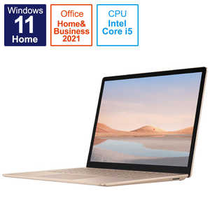 マイクロソフト　Microsoft Surface Laptop 4 サンドストーン [13.5型/Win11 Home/Core i5/メモリ：8GB/SSD：512GB] 5BT-00091