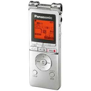 パナソニック　Panasonic ICレコーダー シルバー [8GB /ワイドFM対応] RR-XS470-S