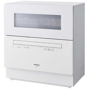 パナソニック　Panasonic 食器洗い乾燥機 食器点数31～40点 ストリーム除菌洗浄 [1～5人用] ホワイト NP-TH4-W ホワイト