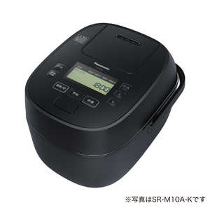 パナソニック　Panasonic 炊飯器 1升 (おどり炊き)可変圧力IH ブラック K SR-M18A-K