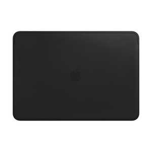 アップル 15インチMacBook Pro用レザースリーブ ブラック MTEJ2FEA