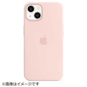 アップル 【純正】MagSafe対応 iPhone 13 シリコーンケース チョークピンク MM283FEA