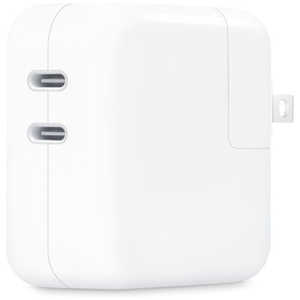 アップル AC - USB充電器 MacBook・iPad対応 35W [2ポート：USB-C] MNWP3AMA
