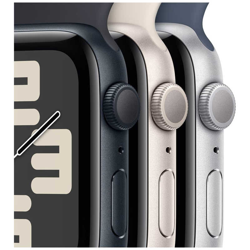 アップル アップル Apple Watch SE(GPSモデル)- 40mmスターライトアルミニウムケースとスターライトスポーツバンド - S/M MR9U3J/A MR9U3J/A