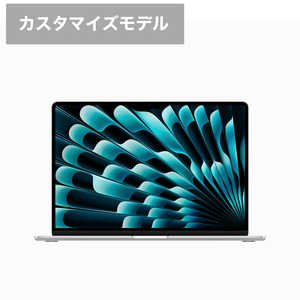 アップル (カスタマイズモデル)MacBook Air 15インチ Apple M2チップ搭載モデル ［USキーボード  SSD 256GB メモリ 8GB 8コアCPUと10コアGPU ］ シルバー MQKR3JACTO