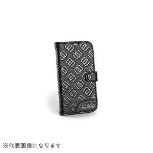 GARSON スマートフォンカバー モノグラムレザー ブラック iPhone14 HA689-01