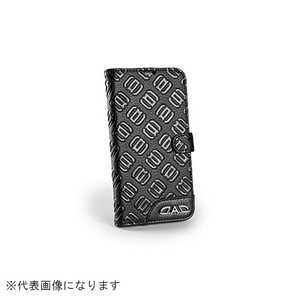 GARSON スマートフォンカバー モノグラムレザー ブラック iPhone14 Plus HA689-01