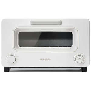 バルミューダ　BALMUDA オーブントースター BALMUDA The Toaster(バルミューダ ザ トースター) 1300W/食パン２枚  ホワイト K05A-WH